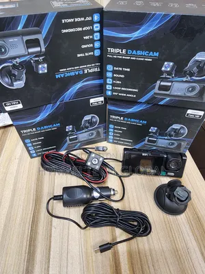 Car DVR Dash Cam Hd Dash Camera Three Way Lens Video Recorder