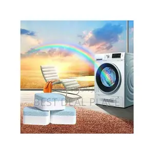 12pcs - Eco Friendly Washing Machine Effervescent Cleaning Tablets