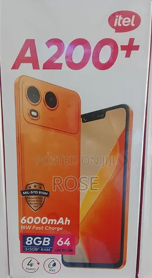 New Itel A200+ 64 GB