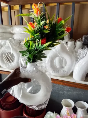 Artificial Flower and Pot