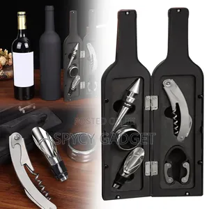 Bottle Shape Wine Opener Gift Set
