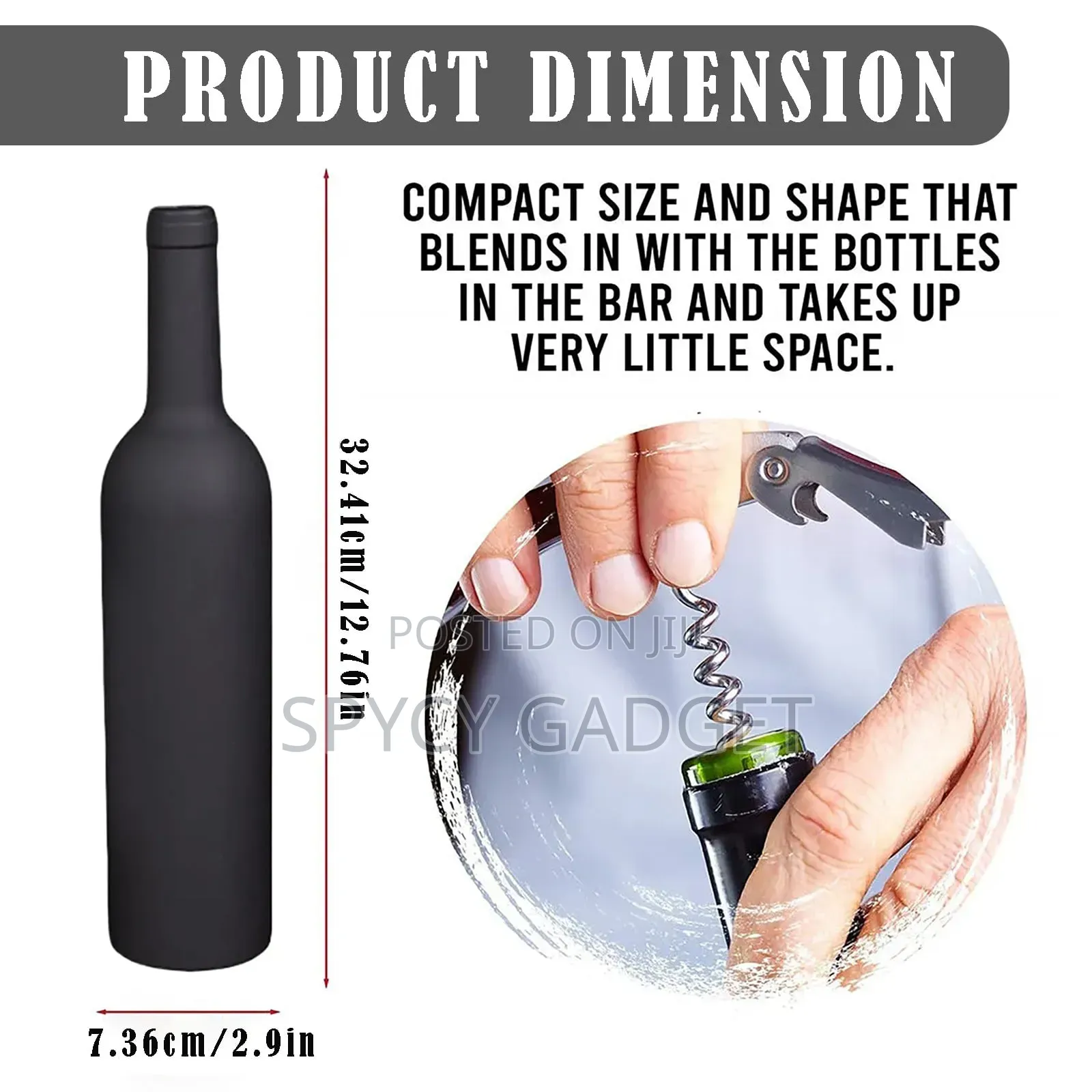 Bottle Shape Wine Opener Gift Set