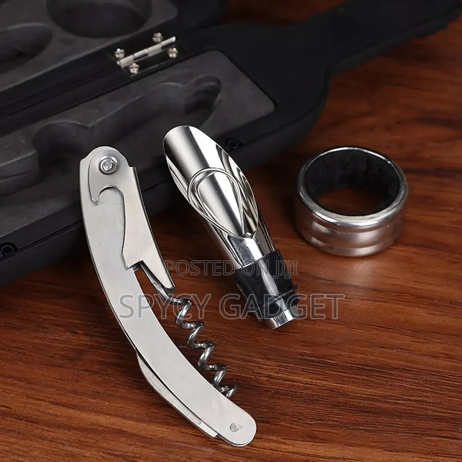 Bottle Shape Wine Opener Gift Set