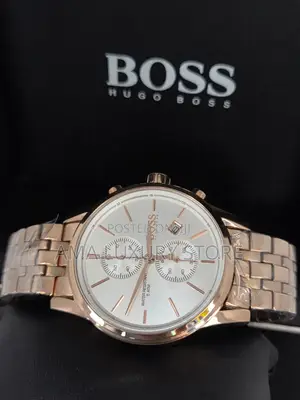 Hugo Boss Luxury Designer Men's Chain Strap Wristwatches