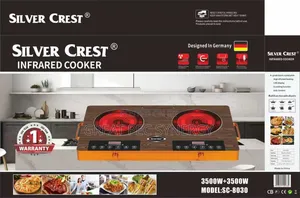 Double Electric Infrared Cooker - Silver Crest