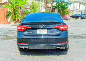 Hyundai Sonata Limited 2.0T 4dr Sedan (2.0L 4cyl Turbo 6A) 2015 Black