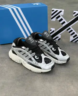 Adidas Ozmillen Chrome Black and White