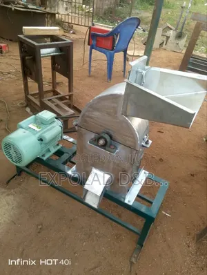 100kg/Hr Stainless Steel Hammer Mill