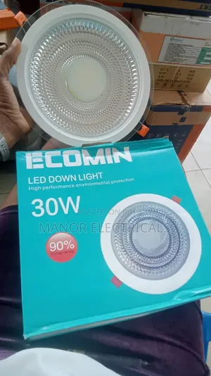 30w Ecomin Cob Glass White and Warm White