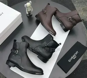 Givenchy Genuine Leather Men's Luxury Chelsea Boot