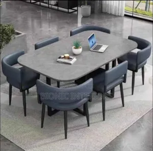 Space Saving Dining Table Set With 6 Seaters