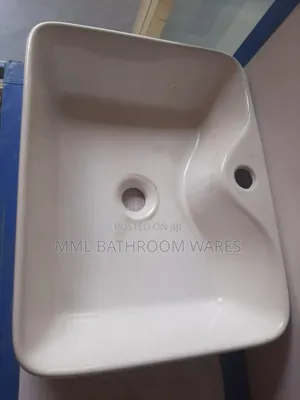 Rectangular Ceramic Countertop Basin