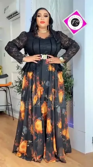 Beautiful Quality Classic Turkey Flare Gown