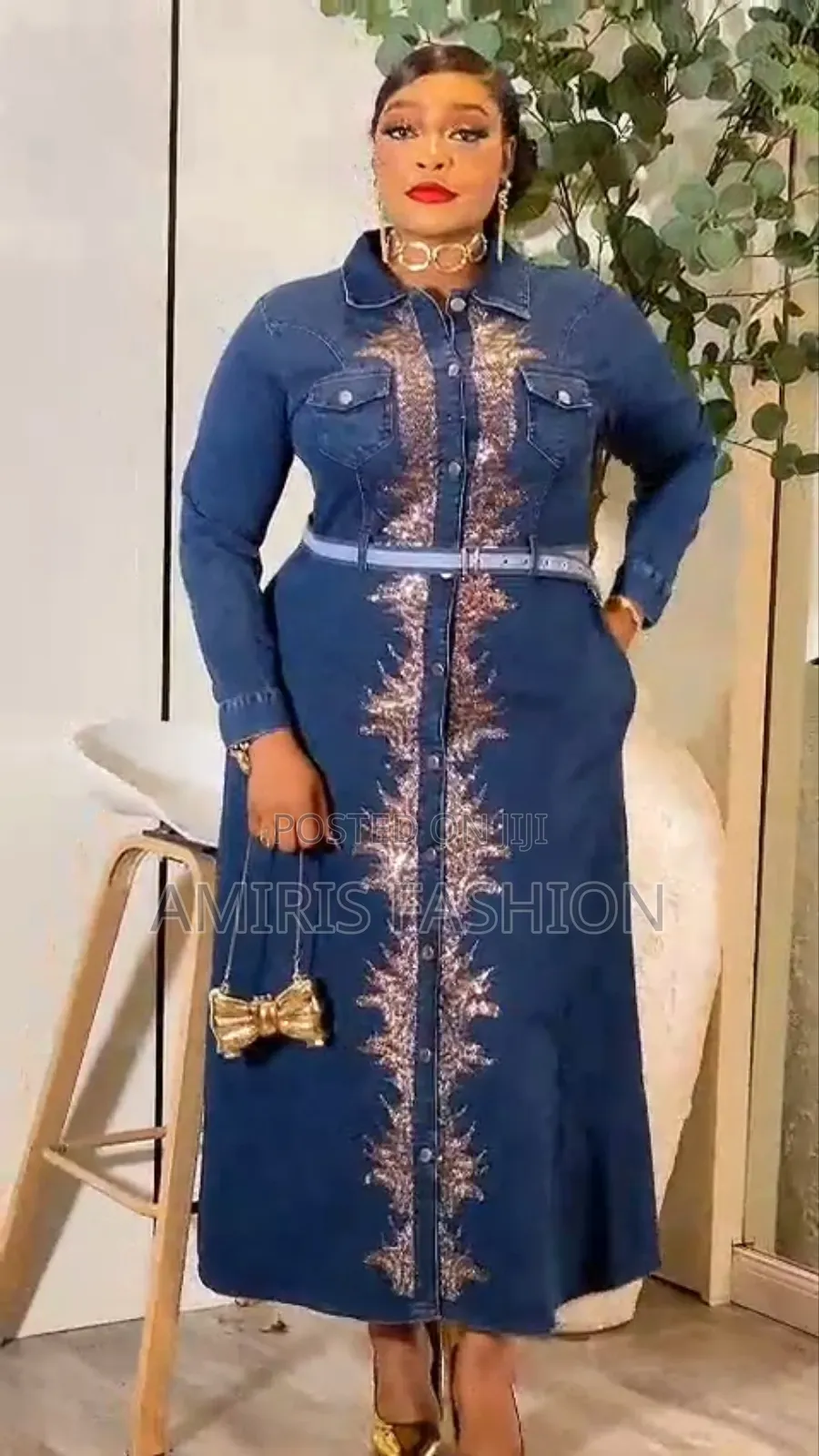 High-Quality Beautiful Turkey Long Gown