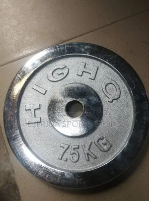 7.5kg Olympic Weight Plate Pair (15kg Total) – Chrome Gym Plates