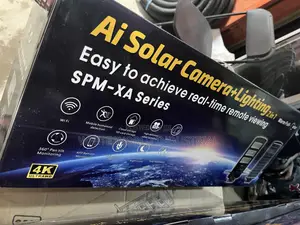 Solar Street Light 2-in-1 and Security Camera System,