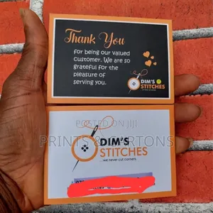 Business Appreciation Card Printing