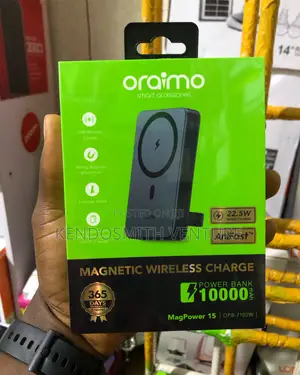 Oraimo P7102w 10000mah Wireless Magnetic Power Bank (Magpower 15)