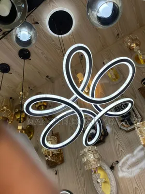 Stylish 3-Color Dropping Chandelier – Modern Led Ceiling Light