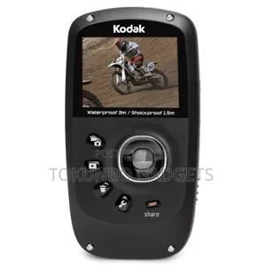 Kodak Playsport Zx5 Portable Water Proof Shock Proof Camcorder