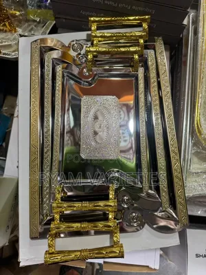 3in1 Stainless Steel Gold Tray