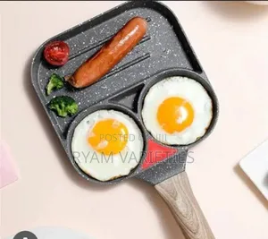 3holes Non Stick Fry Pan