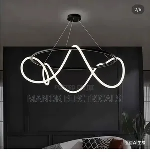 Stylish Curry Chandelier – Modern Led Ceiling Light