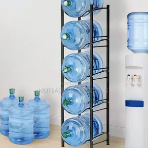 4 5 Layers Heavy Duty Water Dispenser Bottle Metal Rack Organiser