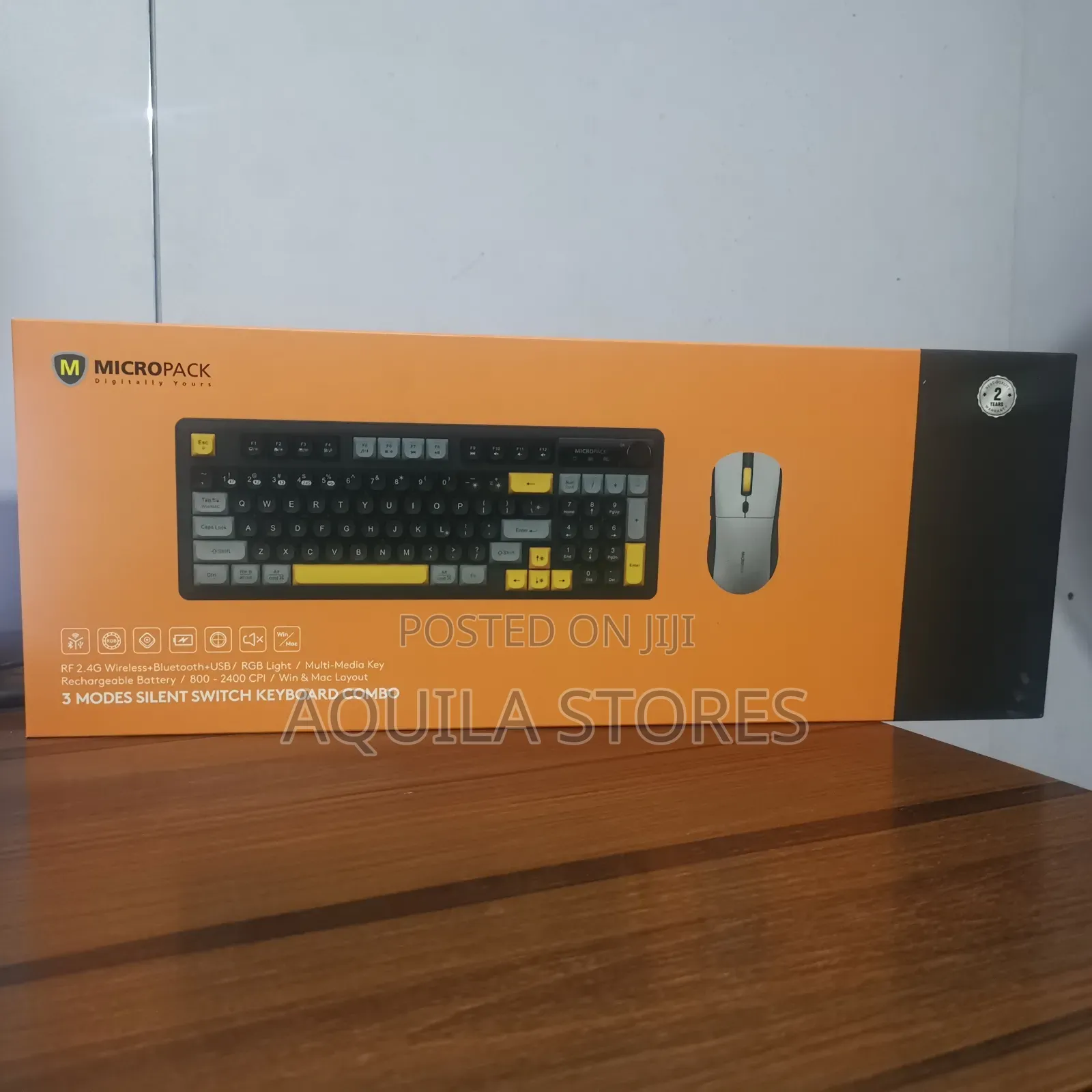 Micropack Km-270w Wireless Keyboard and Mouse Combo