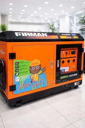 10 Kva 100% Copper Coil Firman' 0 Noise Generator