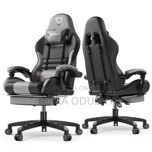 Furgle Pro Series Gaming Chair With Footrest and Headrest