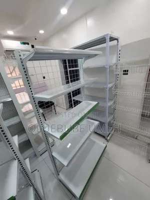 Wire Mesh Gondola Supermarket Shelf