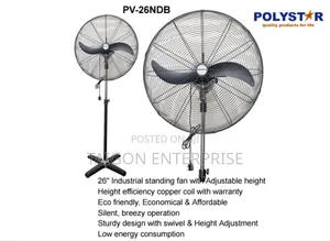 26" Industrial Standing Fan