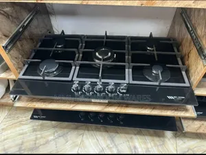 Inbuilt Gas Cooker 60 by 90cm 5 Burner Gas Cooker