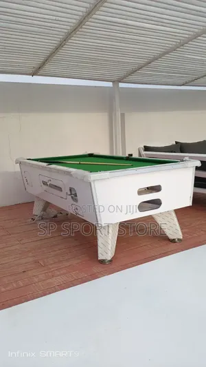 High Quality White Gloss Snooker Board