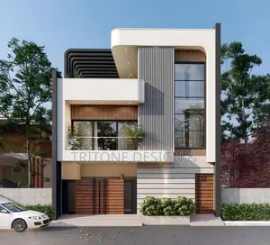 Architectural Design of a 5 Bedroom Duplex With Bq
