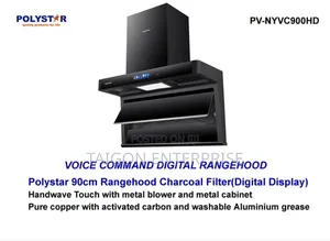 Voice Commands Digital Range Hood/Heat Smoke Extractor