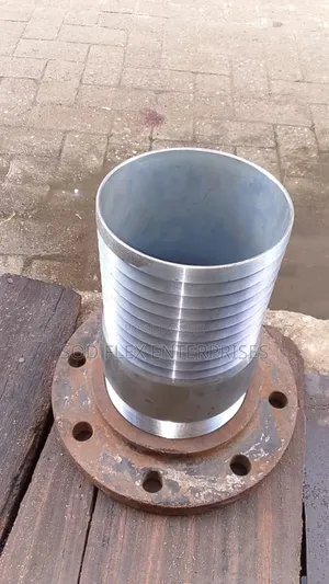 6" Kit of Hose Flange, Nippple and Industrial Clip