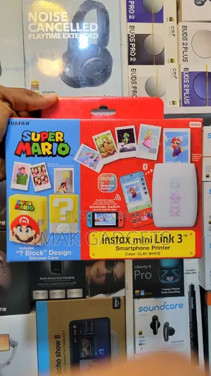 Fujifilm Instax Mini Link 3 Smartphone Printer Bundle