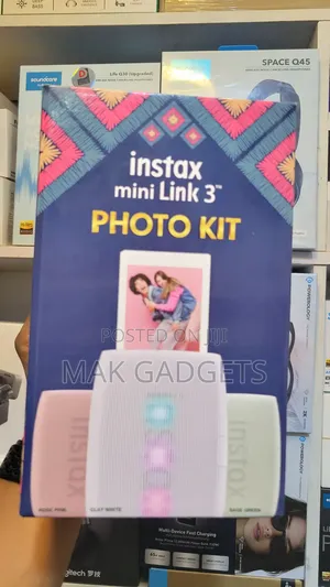 Fujifilm Instax Mini Link 3 Smartphone Printer Bundle With Fujifilm