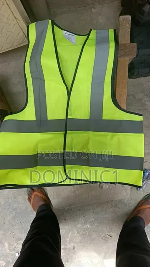 Reflective Safety Vest Orange And Lemon