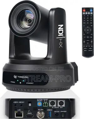Tongveo Ndihx Ai Auto-Tracking PTZ Camera Sdi/Hdmi/Usb3.0/Lan Poe 30x