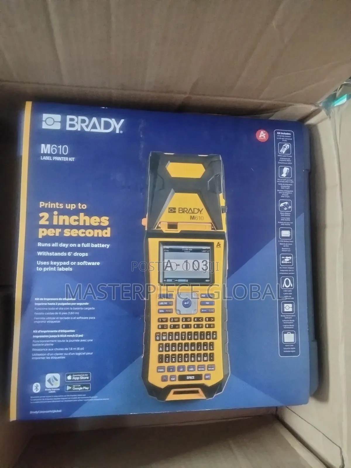 Brady M610 Label Printer Kit
