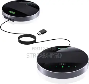Dual Tongveo Wireless Conference Speaker With 4 Ai Noise Cancellation