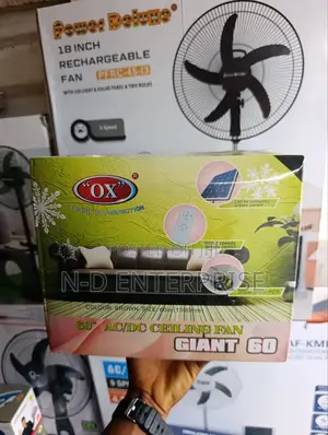 60 Inches Ceiling Solar Fan