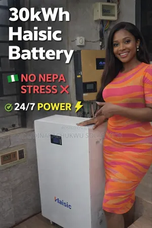 30kwh Haisic Battery – 24/7 Light Solution for Duplex Business