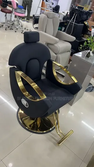 P U Leather Hair Stylist Salon Chair