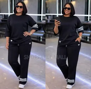 Lovely Female 2 Pieces Up and Down Trouser