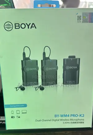 Boya by Wm4 Pro- Wireless Microphone