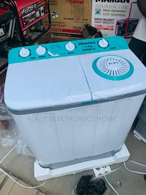 Hisense Twin Tub Washing Machine 11kg, 7.5kg 10yrs Waranty